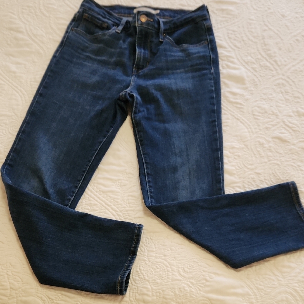 Levi's Blue Straight Leg Jeans Classic Style